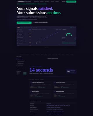 Compound - Powerful Pharmacovigilance Landing Page Template