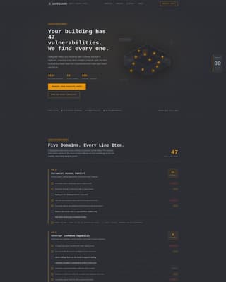 Safeguard - Trusted Schoolsafety Landing Page Template