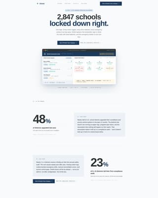 Shield - Trusted Campussecurity Landing Page Template