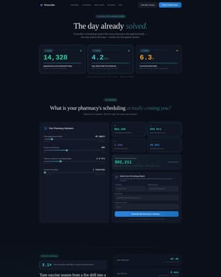 Prescribe - Dynamic Pharmaceutical Landing Page Template