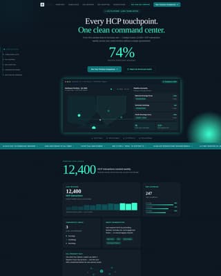 Catalyst - Powerful Pharmaceutical Landing Page Template
