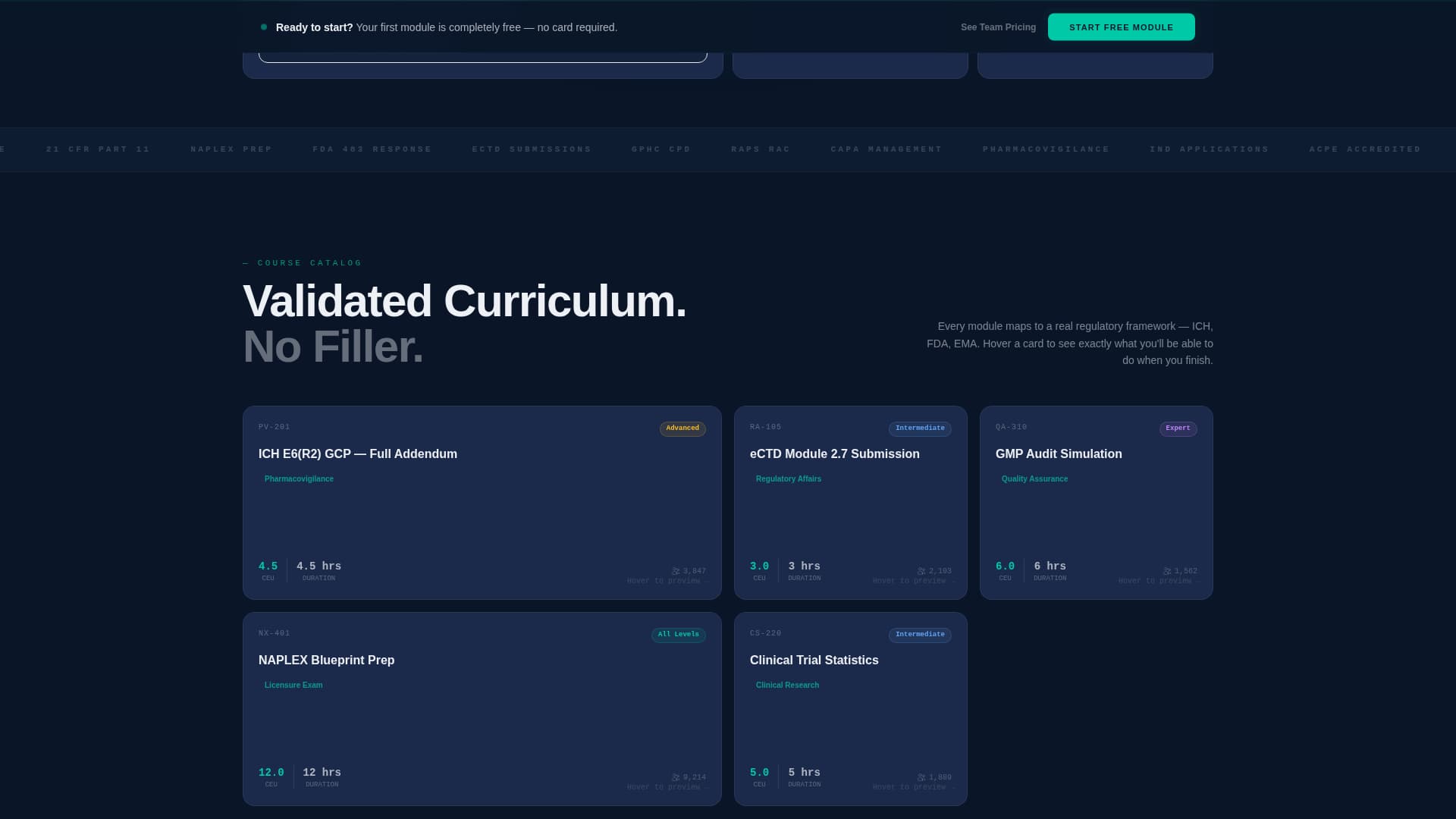 Pharmalearn - Precision Compliance Landing Page Template