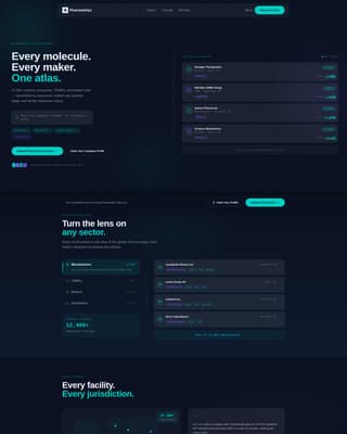Pharmaatlas - Precision Directory Landing Page Template