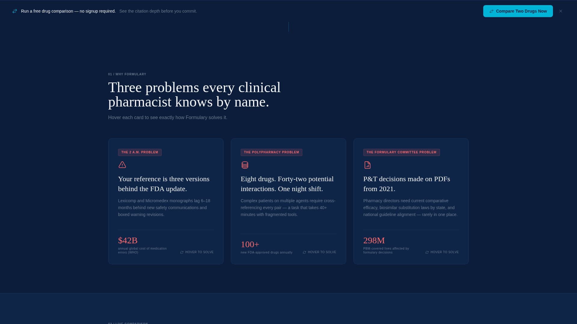 Pharmaceutical Digital Presence Professional Website Template