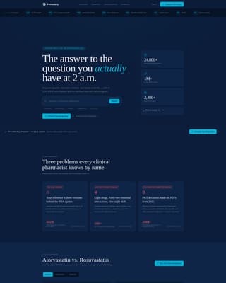 Pharmaceutical Digital Presence Professional Website Template