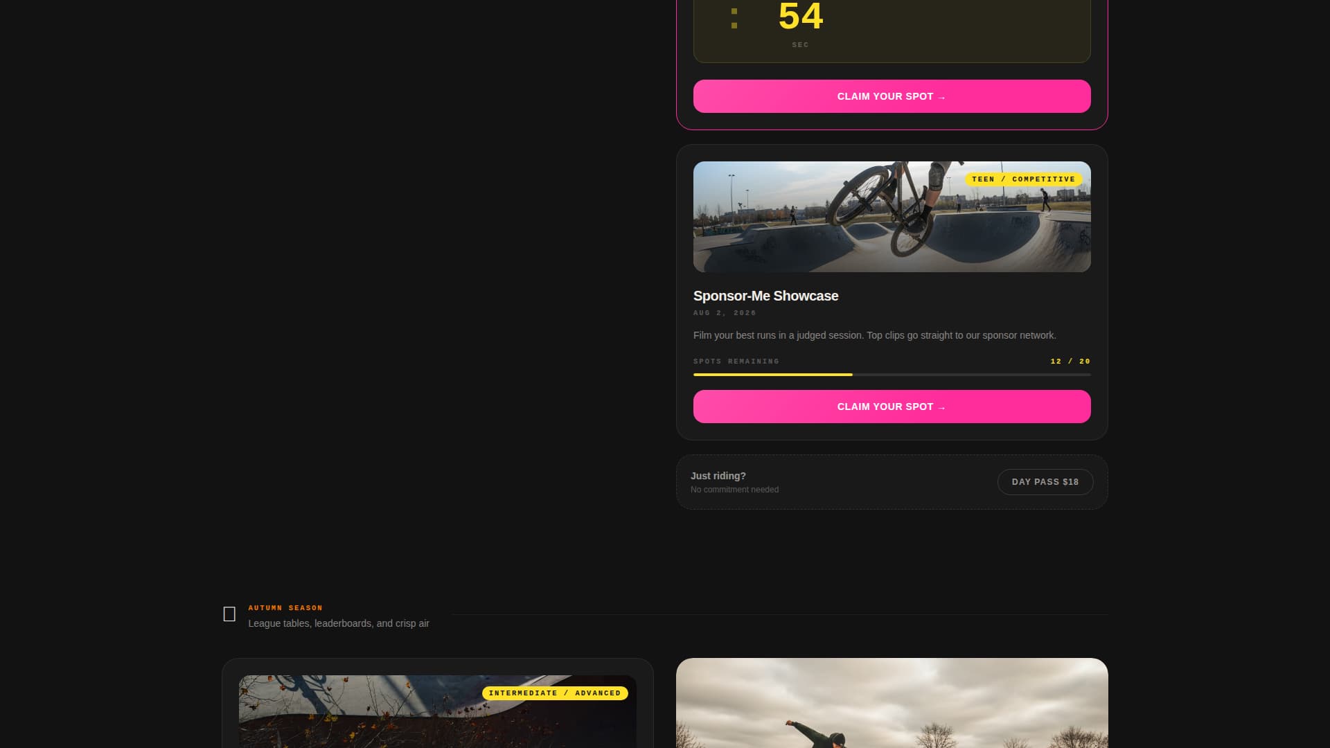 Drop - Electric BMX Landing Page Template