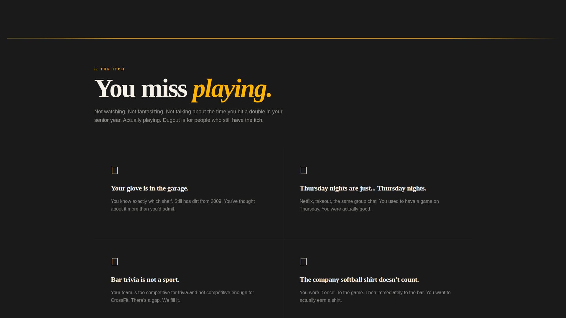 Dugout - Highimpact Baseball Landing Page Template