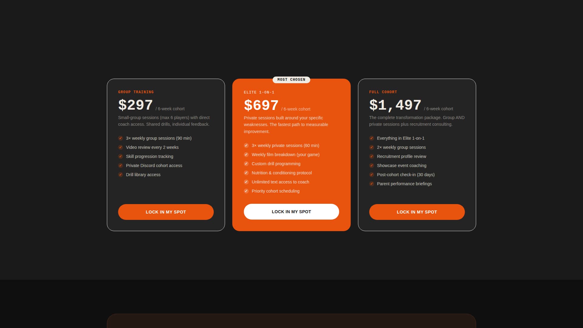 Basketball Trainer & Skills Camp Website Template