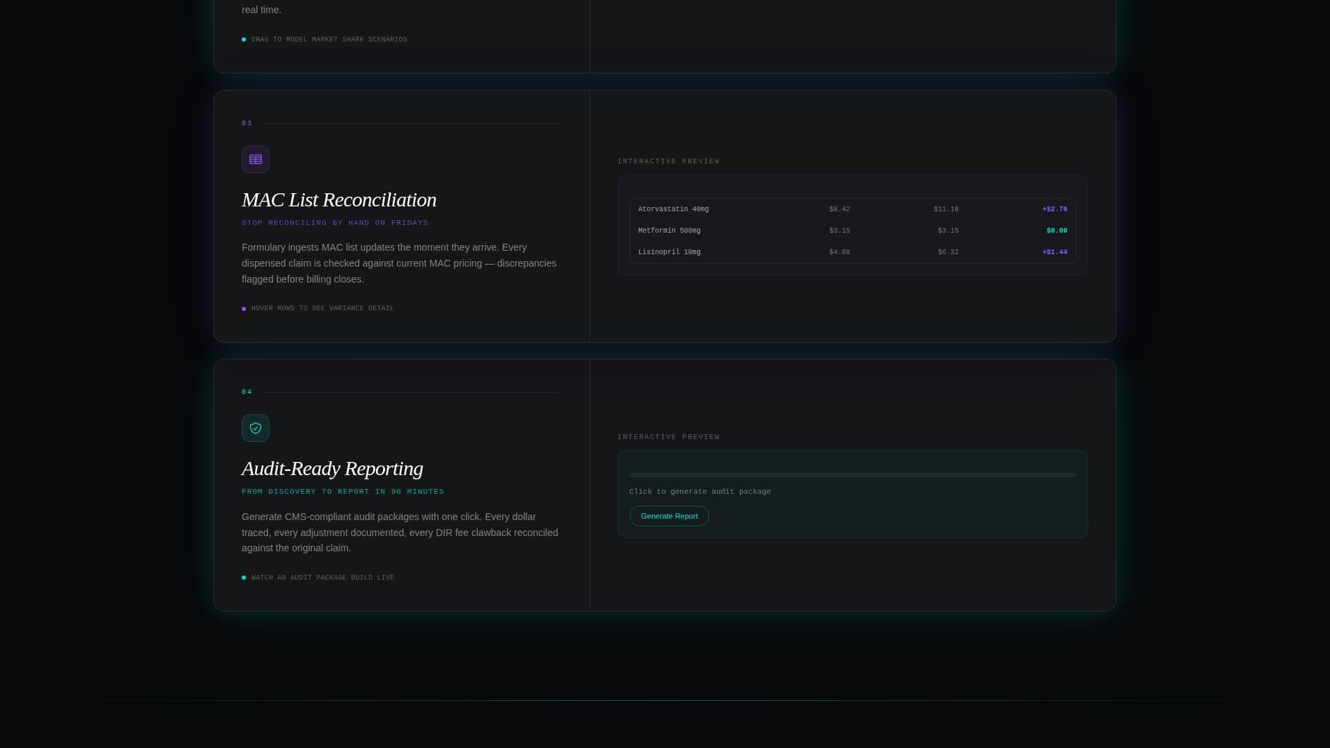 Formulary - Powerful Pharmacycontract Landing Page Template