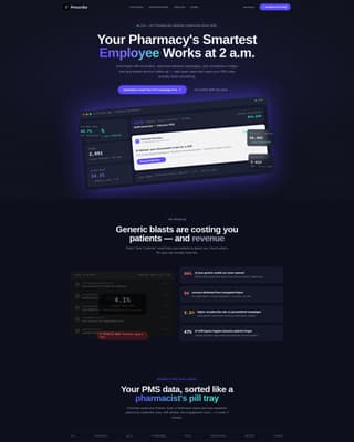Prescribe - Powerful Pharmacymarketing Landing Page Template