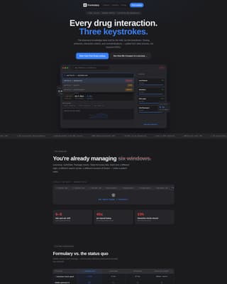 Formulary - Trusted Pharmacy Landing Page Template