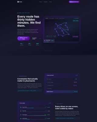 Routerx - Powerful Pharmacy Optimization Landing Page Template