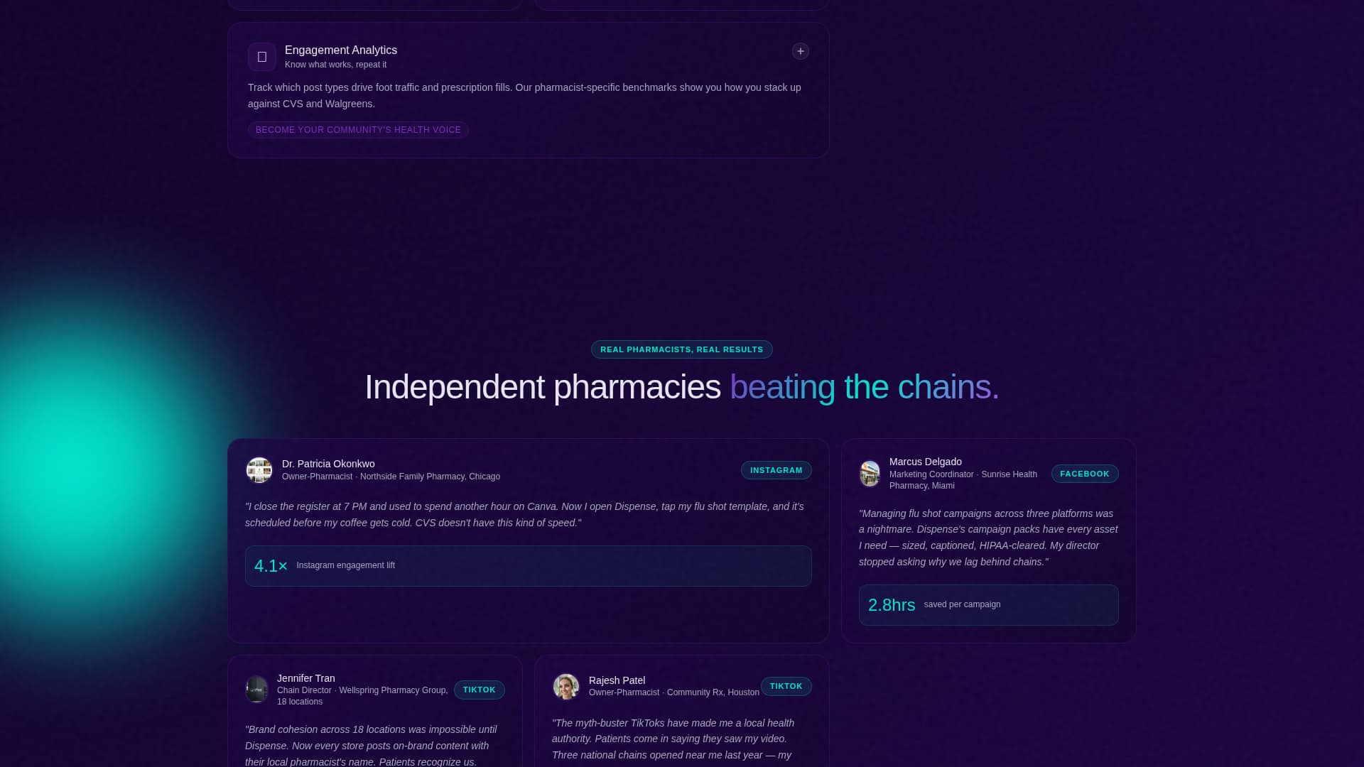 Pharmacy Digital Presence Professional Website Template