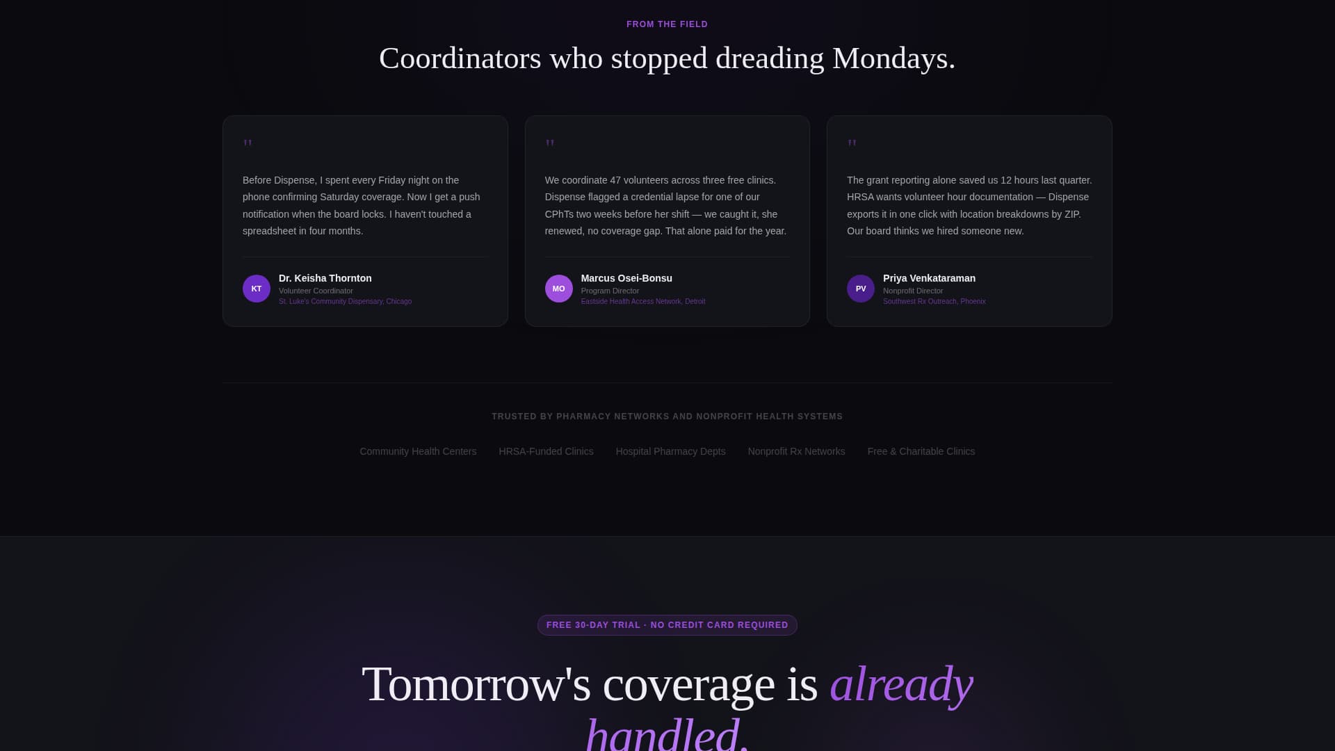 Pharmacy Software Specialist Reviews Website Template