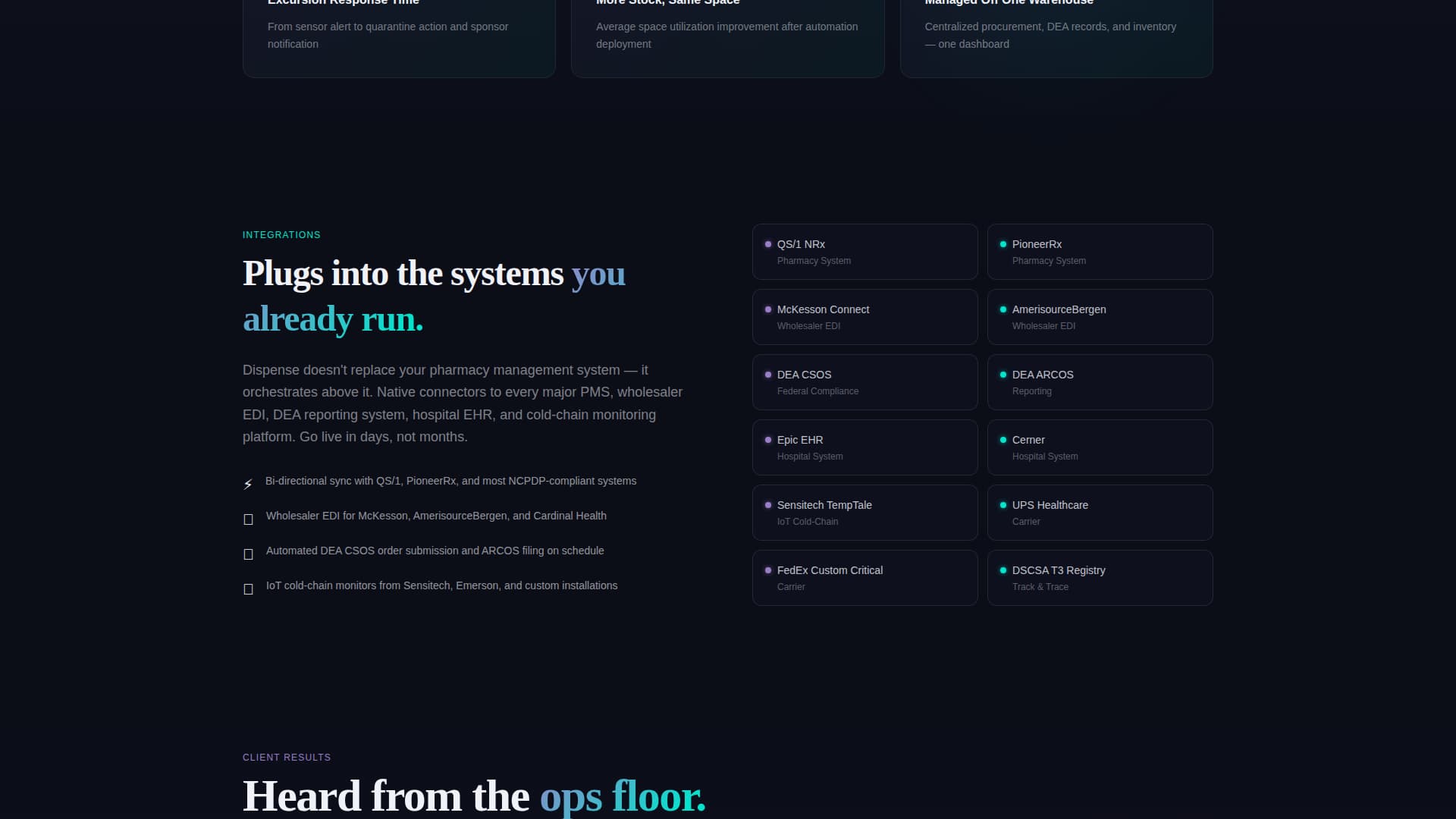Pharmacy Software Privacy Policy Website Template