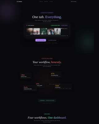 Shutter - Streamlined Photography Landing Page Template