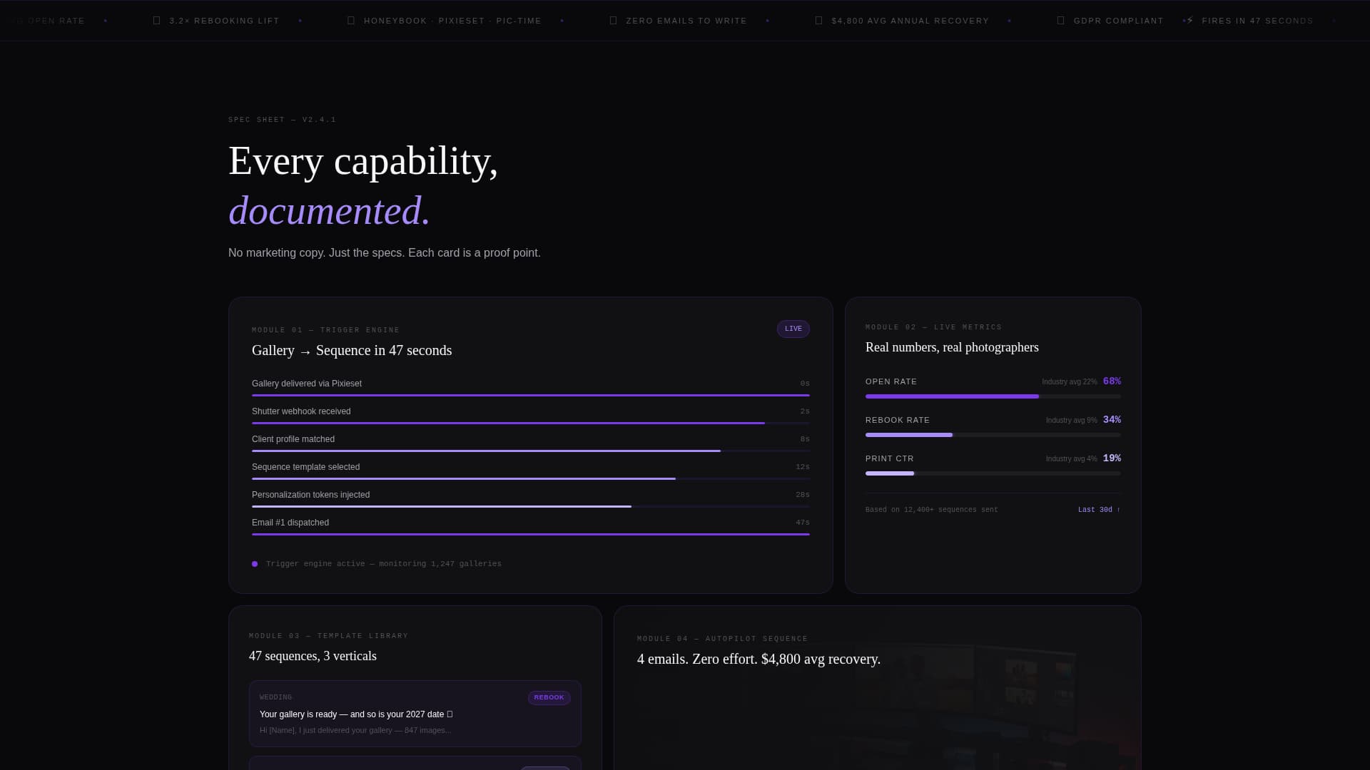 Shutter - Automated Photography Landing Page Template