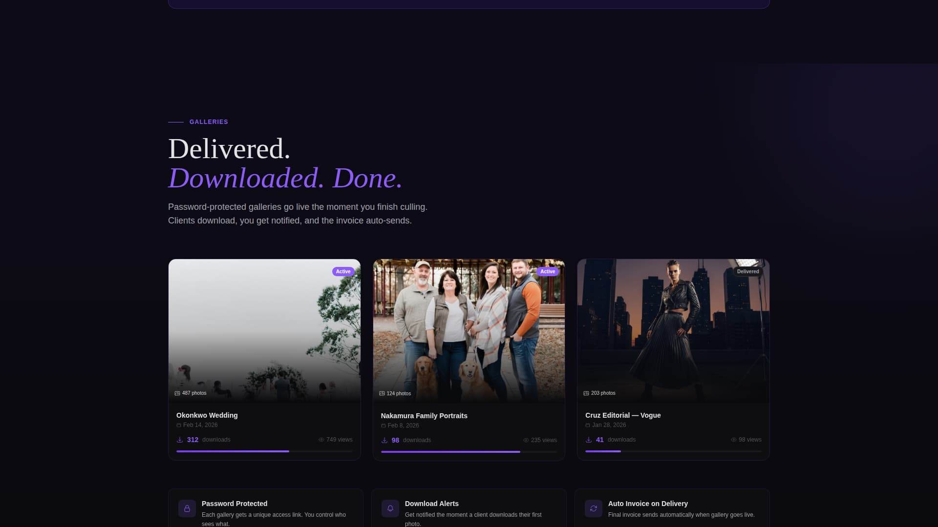 Aperture — Elite Photonic Computing Landing Page Template