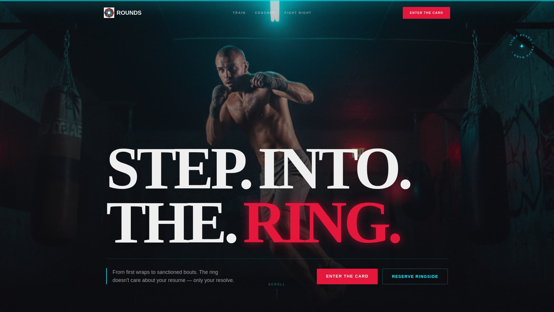 Boxing Professional Website Template