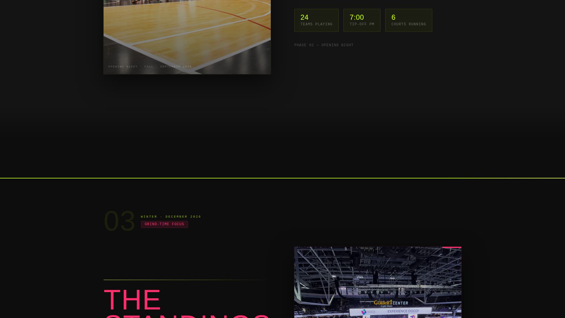 Sports Club & Team Professional Website Template
