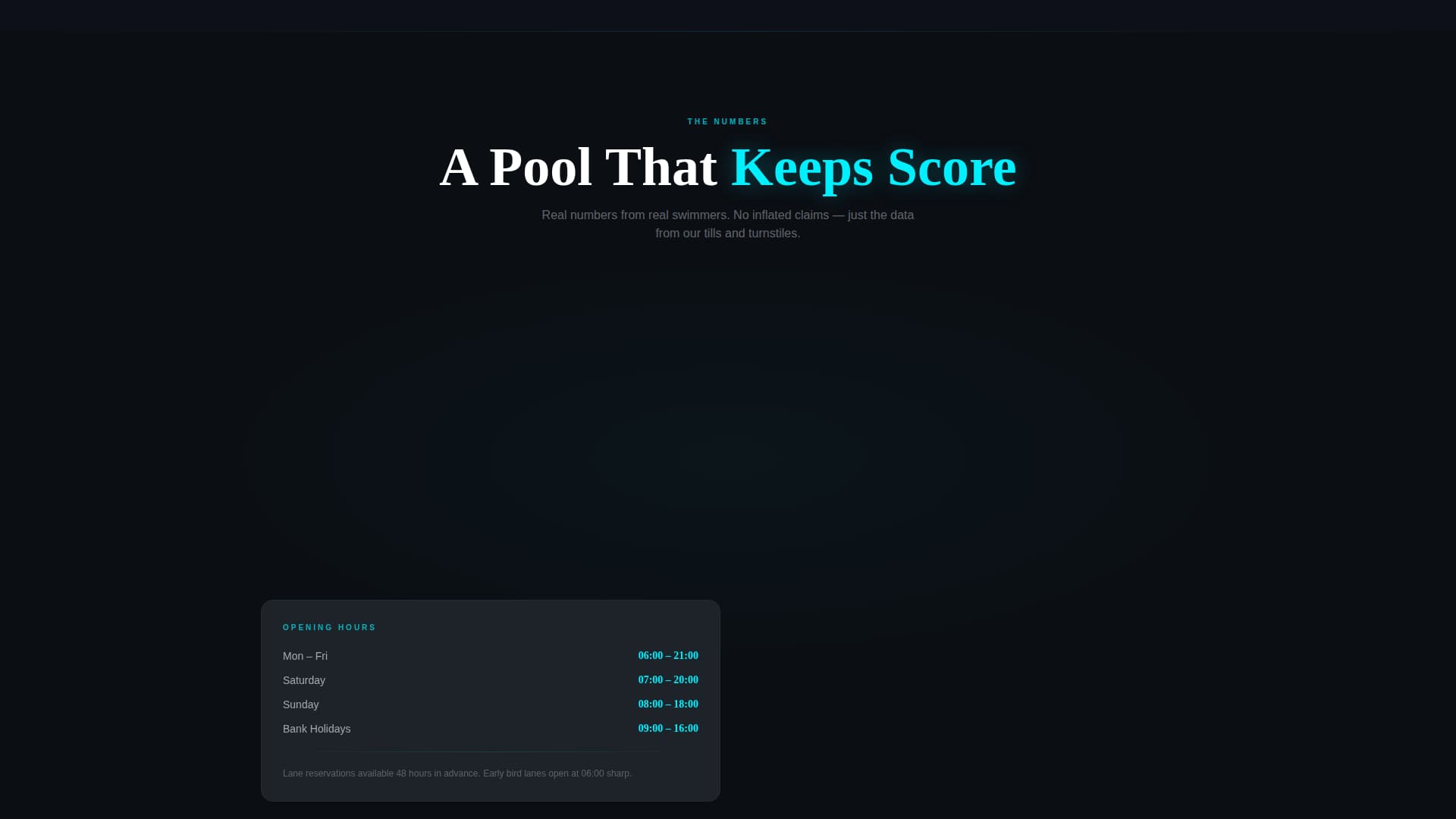 Swimming & Aquatic Center Reviews Website Template