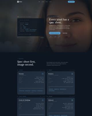 Aerial & Drone Photography Studio Lead Capture Website Template