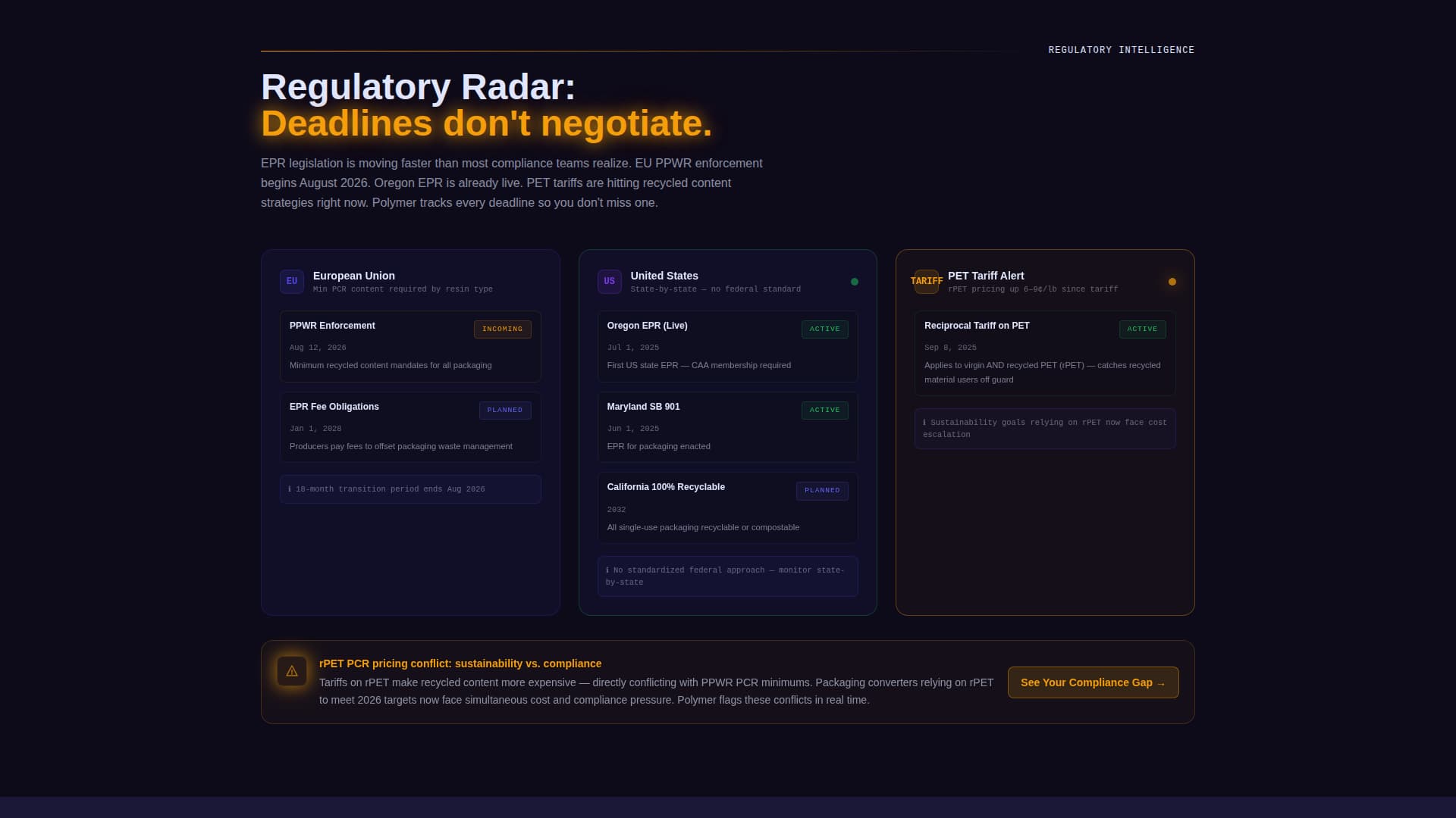 Polymer - Dynamic Plastics Landing Page Template