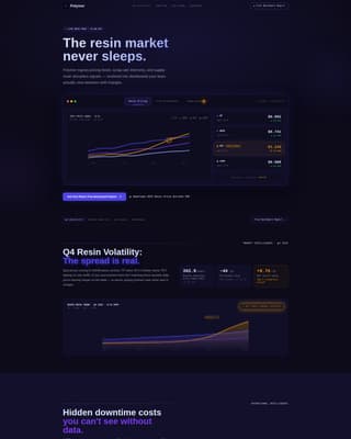 Polymer - Dynamic Plastics Landing Page Template