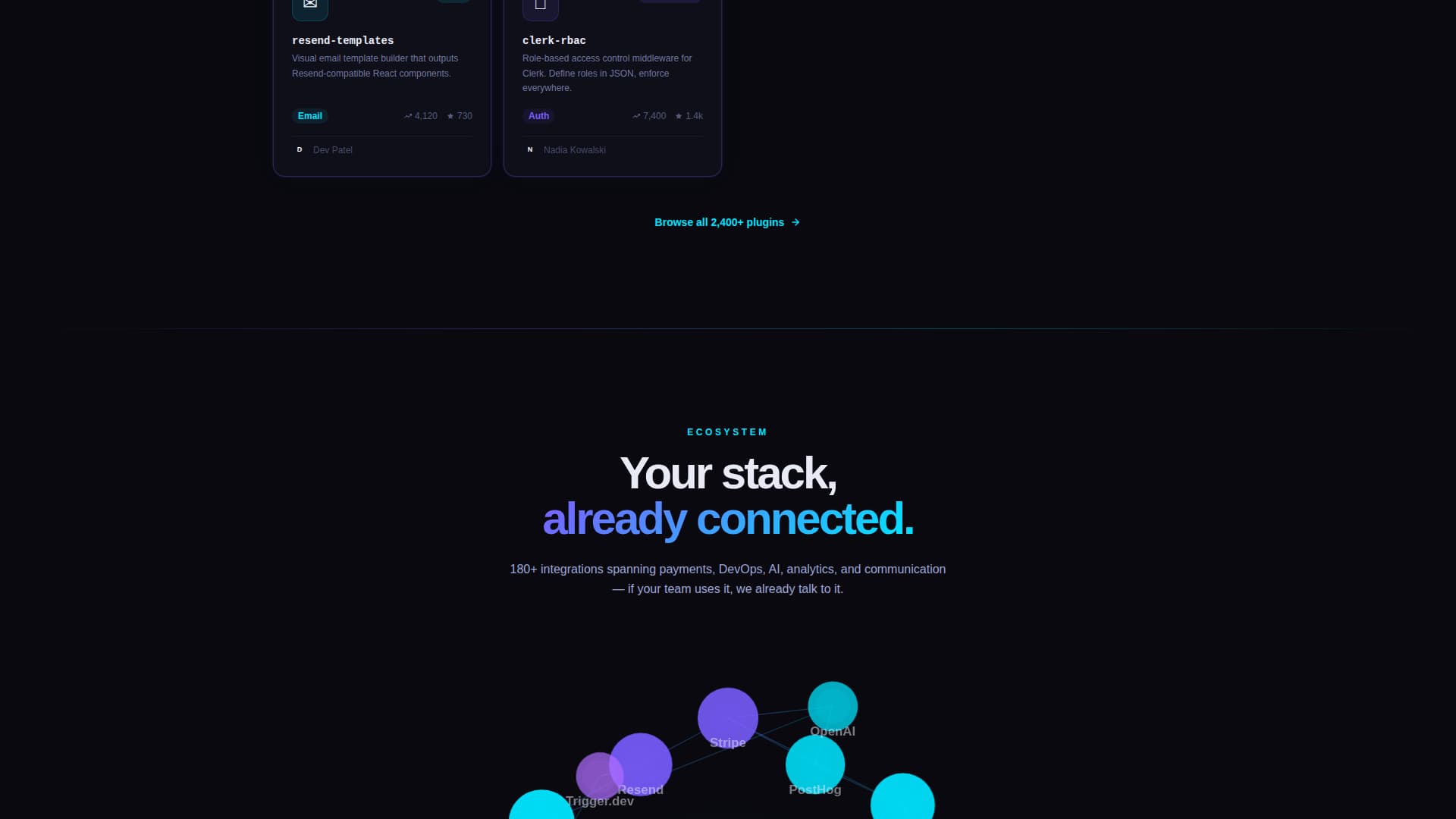 Plugin - Modern & Landing Page Template