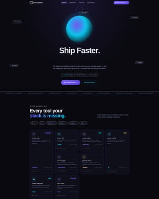 Plugin - Modern & Landing Page Template