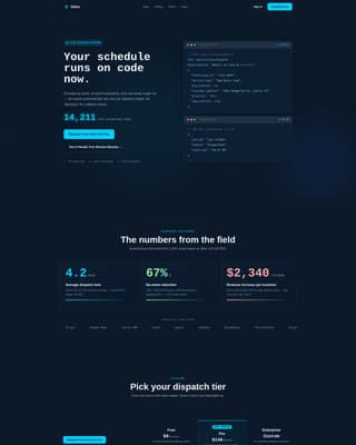 Valve - Powerful Plumbing Landing Page Template