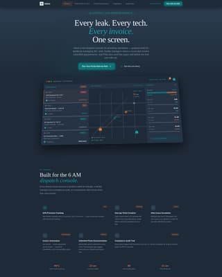 Valve - Powerful Plumbing Portal Landing Page Template