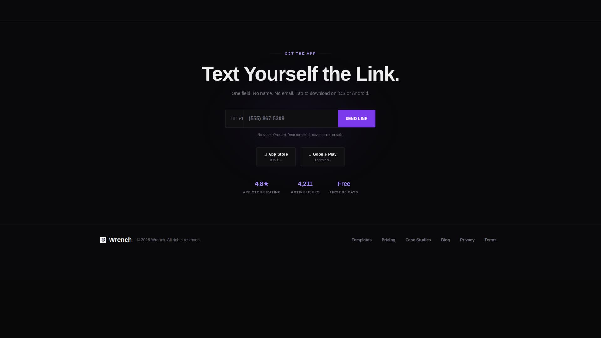 Wrench - Bold Plumbing Landing Page Template