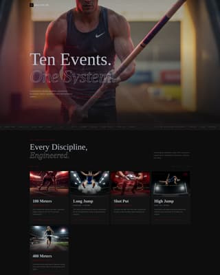 Decathlon Specialist Booking Website Template