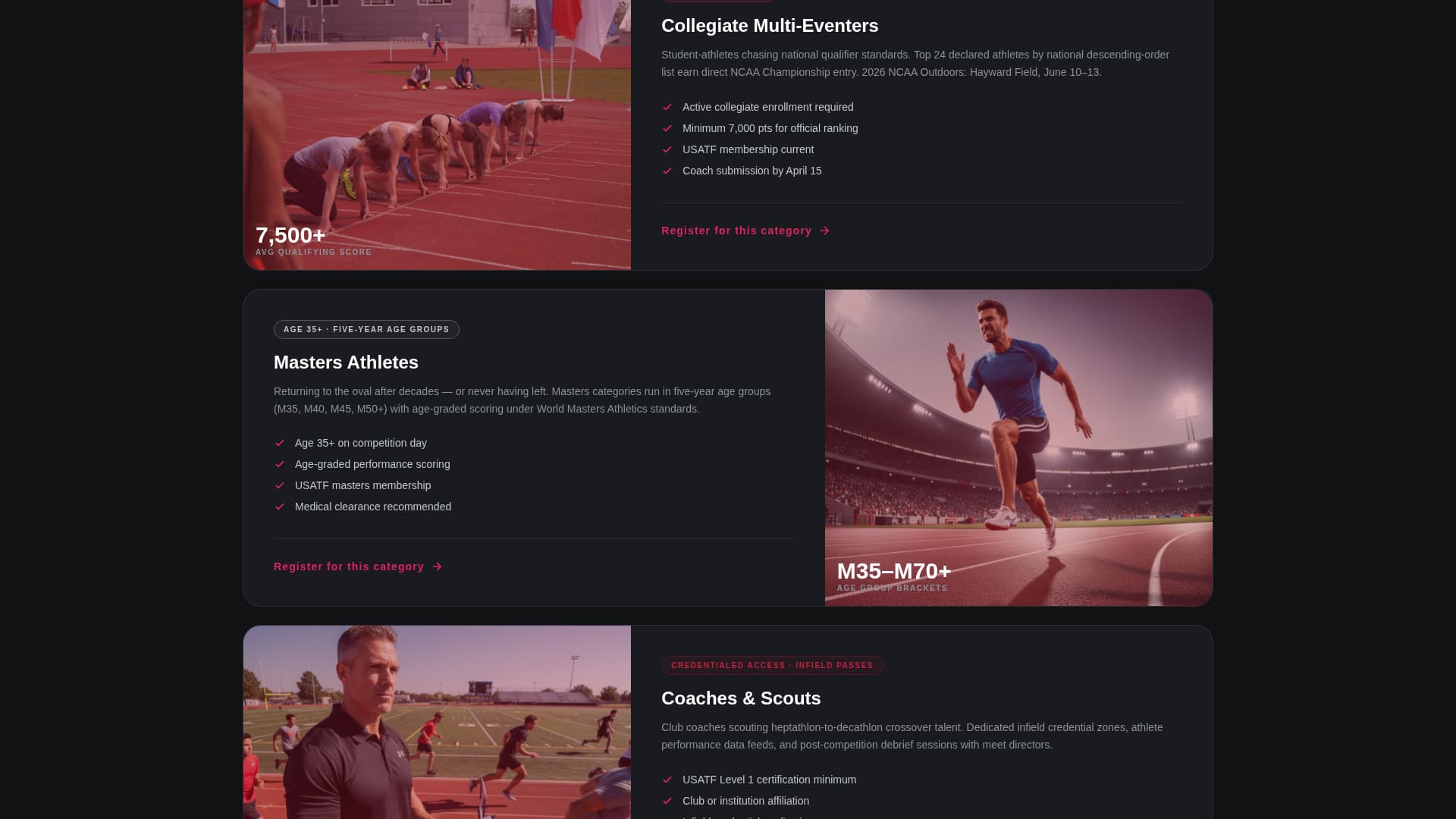 Decathlon Specialist Professional Website Template