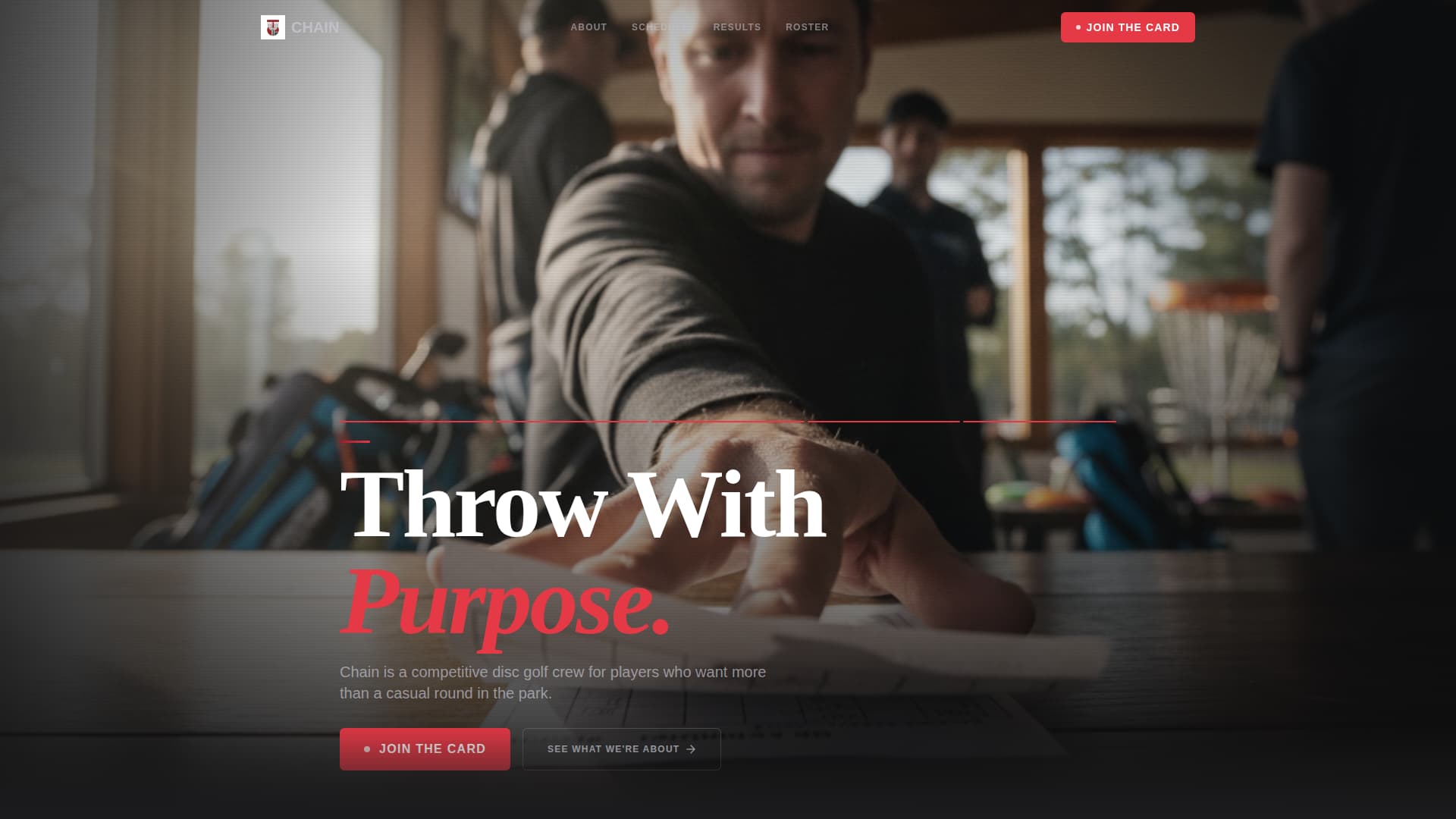 Disc Golf Reviews Website Template