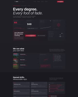 Disc Golf Booking Website Template