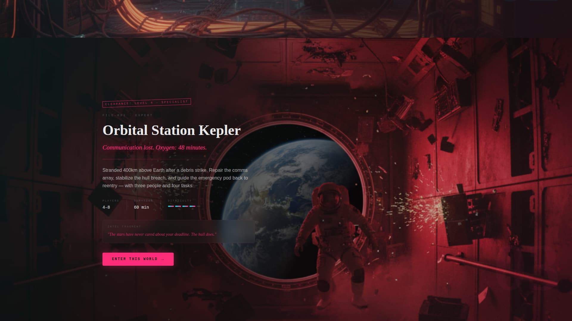 Bowling & Entertainment Center Booking Website Template