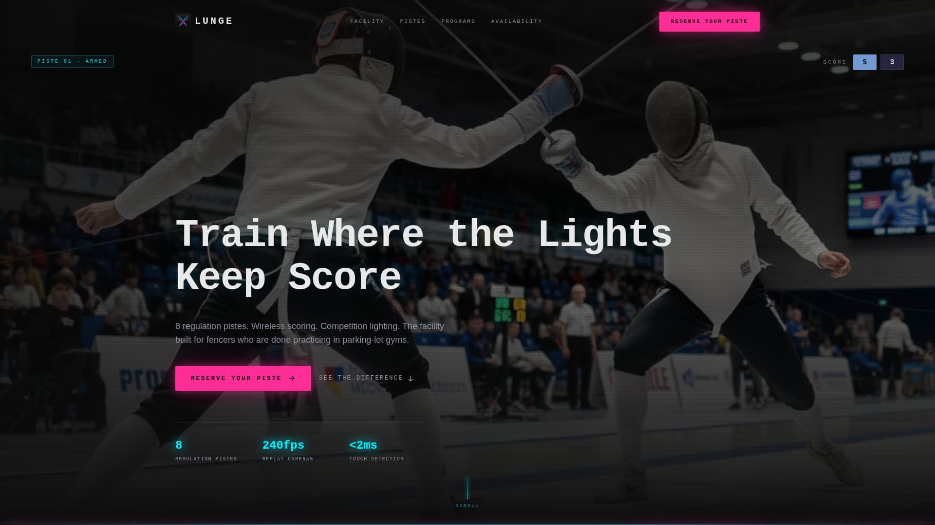 Fencing Specialist Booking Website Template