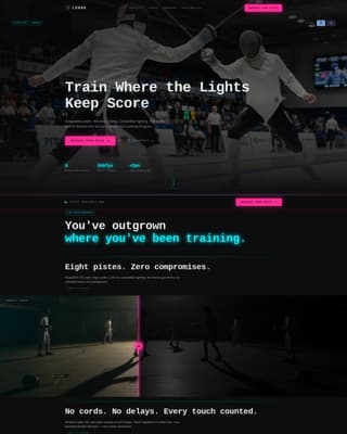 Fencing Specialist Booking Website Template