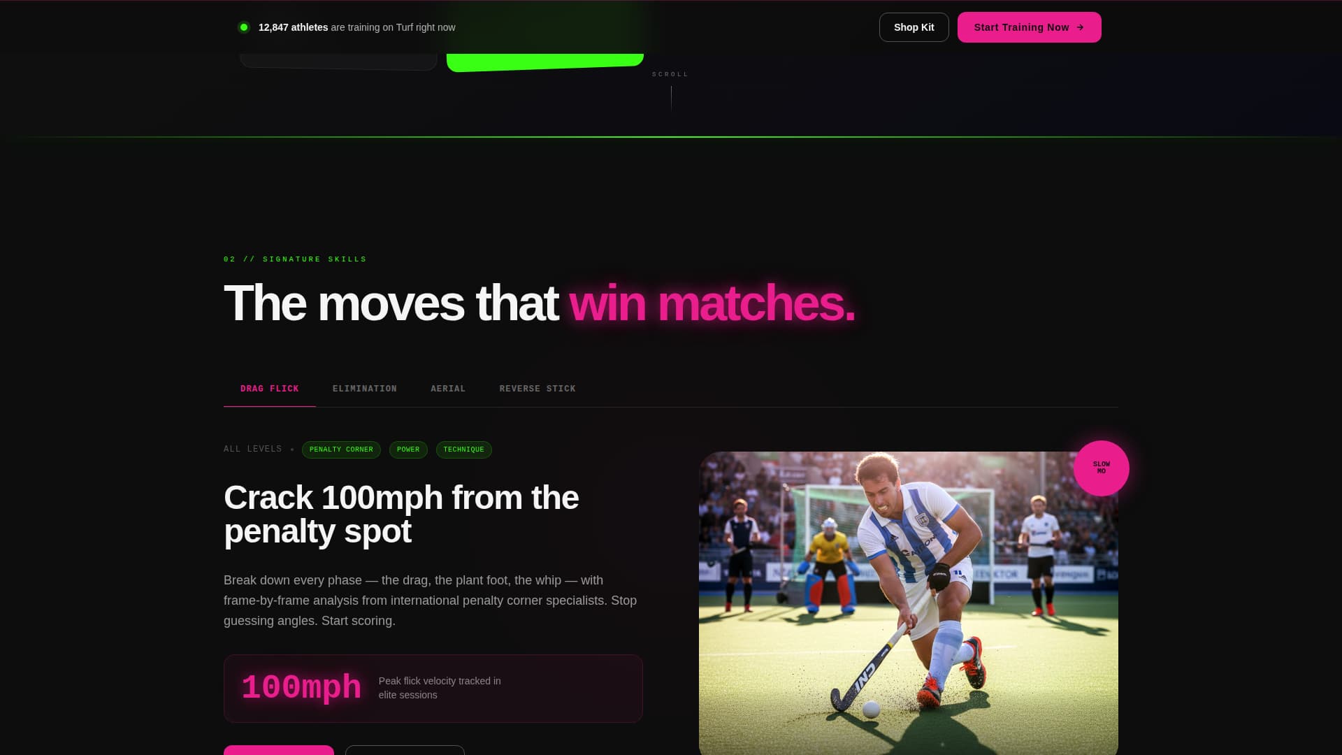 Field Hockey Leagues Advanced Professional Website Template