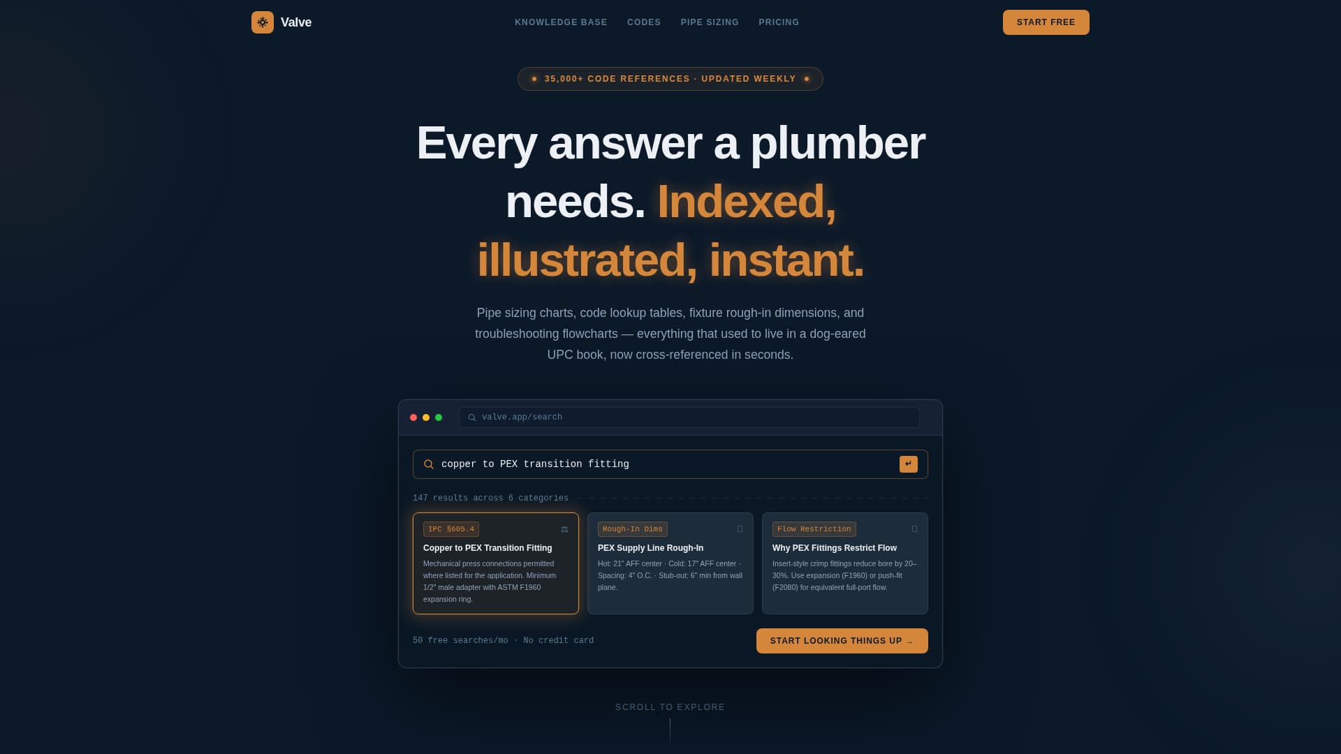Plumbing - Premium Knowledge Landing Page Template