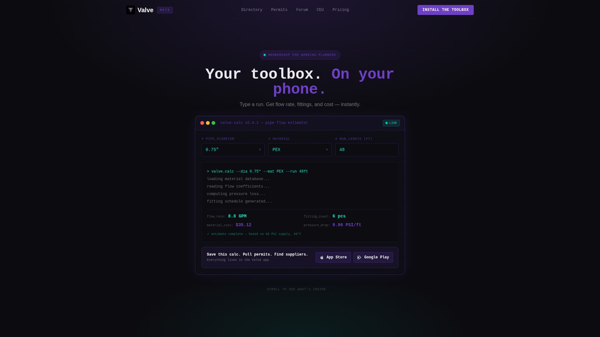 Conduit — Trusted Plumbing Services Landing Page Template