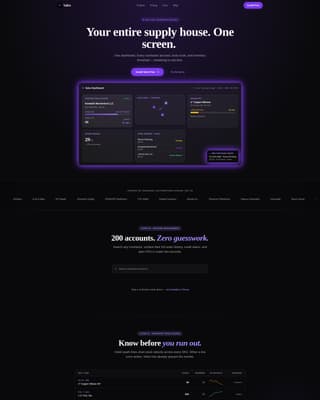 Plumbing Wholesale Vertical SaaS Reviews Website Template