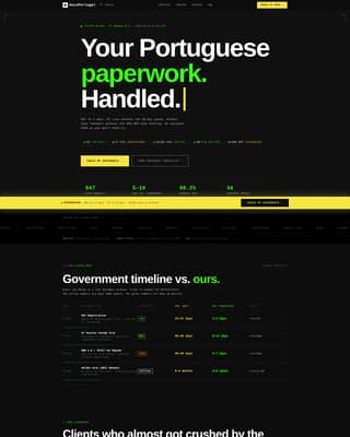 Docs - Brutalist Documentation Landing Page Template