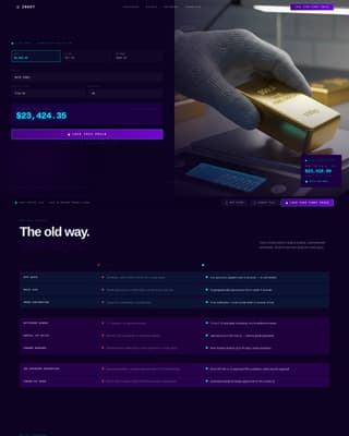 Ingot - Instant Bullion Landing Page Template