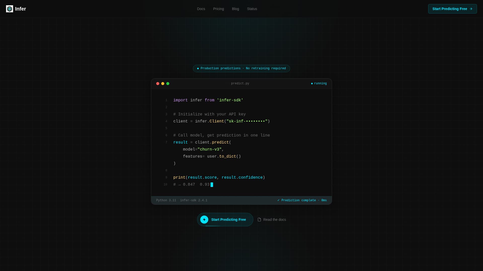 AI & Machine Learning Professional Website Template