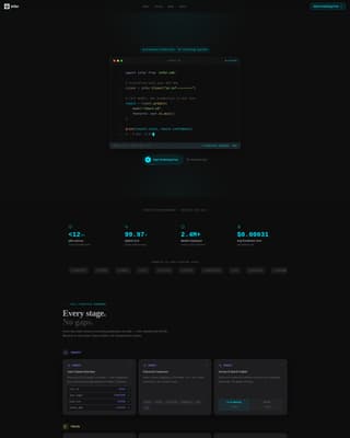 AI & Machine Learning Professional Website Template