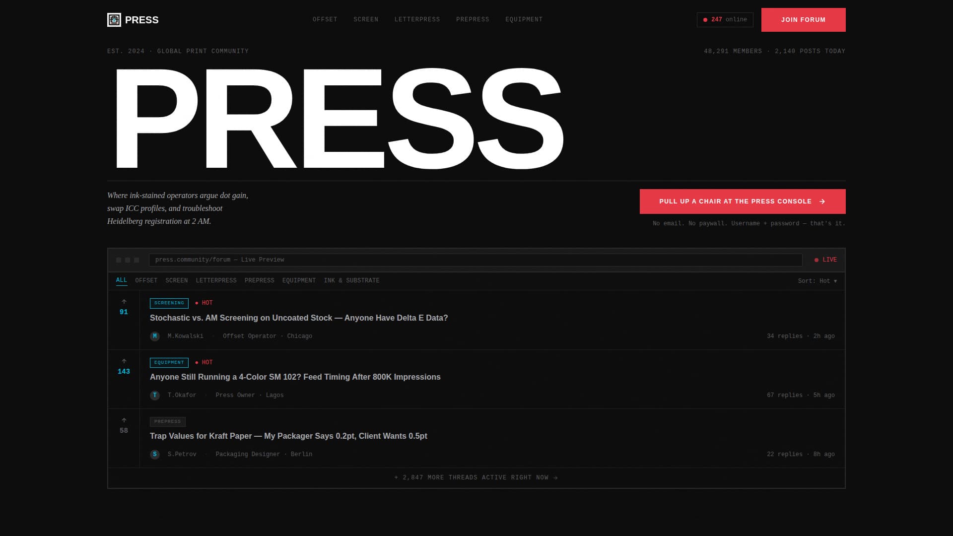 Printing Digital Presence Reviews Website Template