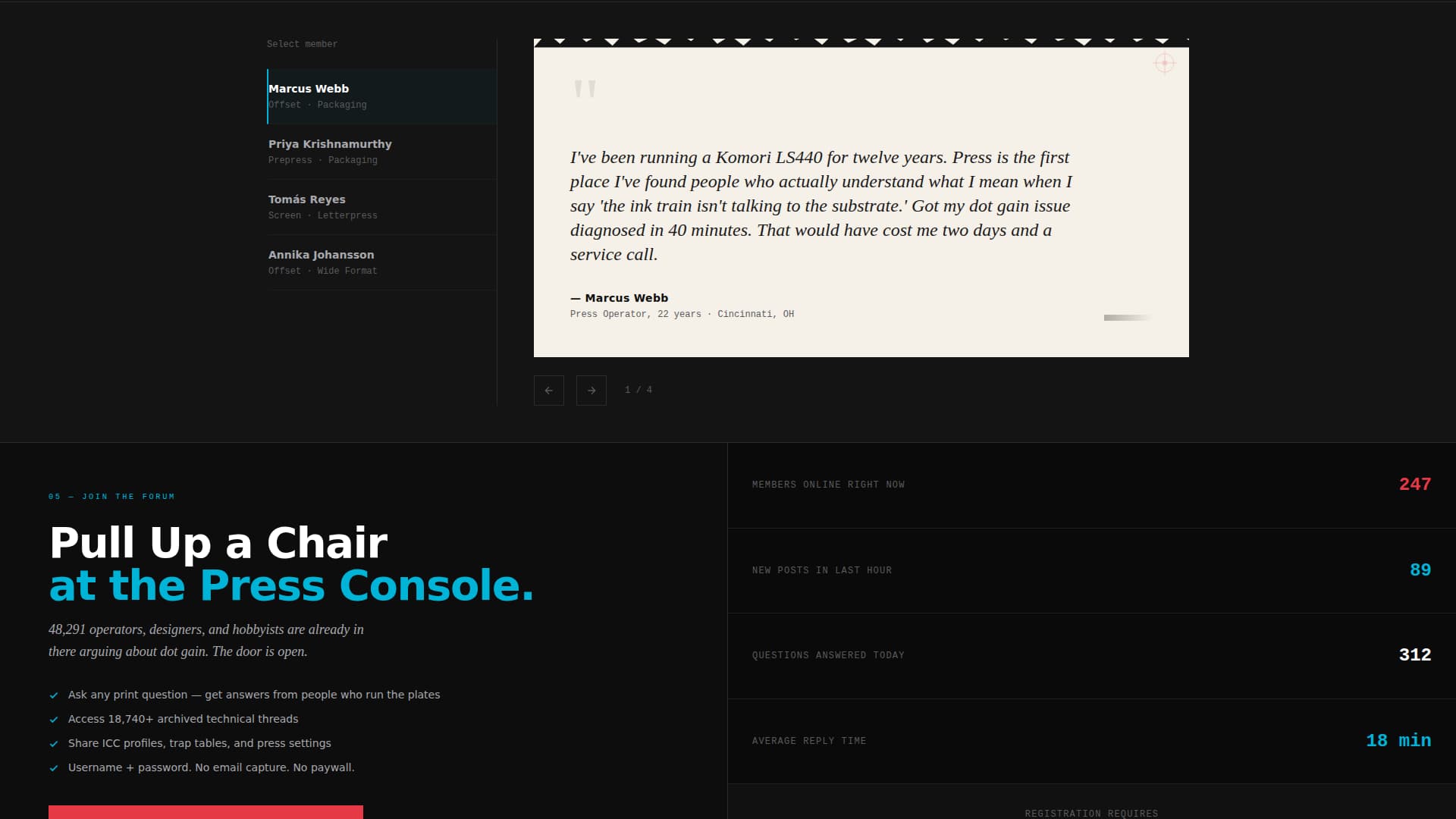 Printing Digital Presence Reviews Website Template